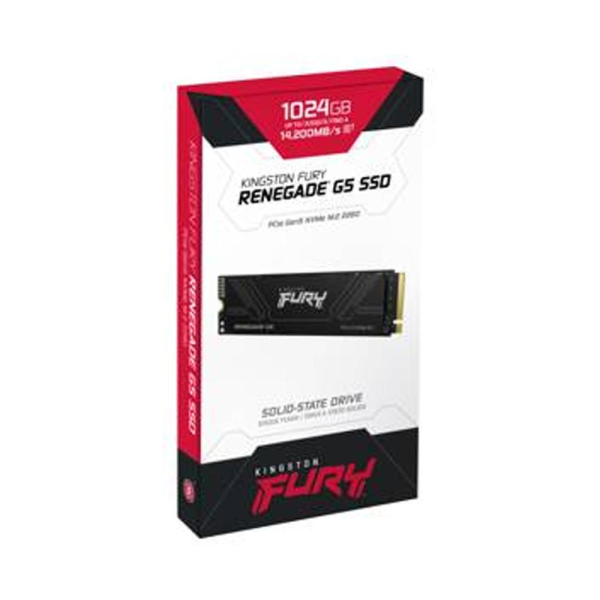 Kingston disco ssd 1024gb kingston fury renegade g5 pcie 5 - sfyr2s1t0 1024GB PCIe 5.0
