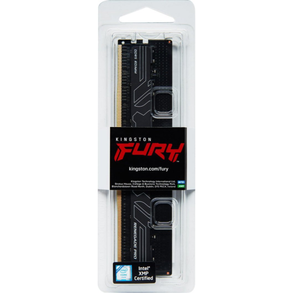 Kingston memoria ddr5 kingston renegade pro 32gb negra 5600mt/s - kf560r32rbe-32 32GB DDR5 5600MHz