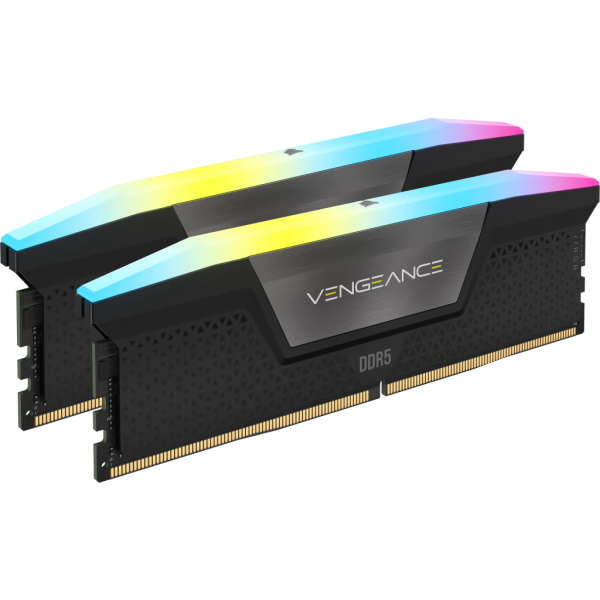 Corsair kit de memorias corsair vegeance ddr5 48gb 6000mhz rgb p/n cmh48gx5m2b6000c30 48GB DDR5 6000MHz