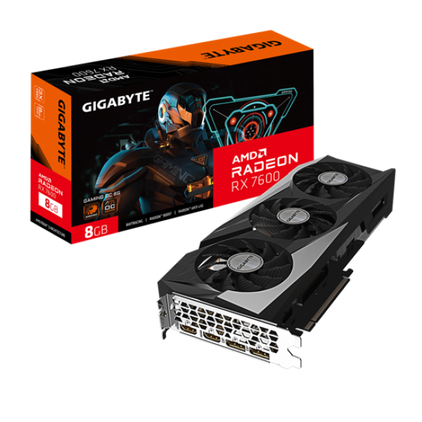 Gigabyte Radeon RX 7600 8G Gaming OC [GV-76GAMING]