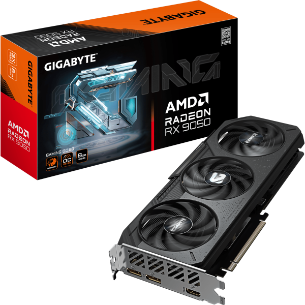 Gigabyte Radeon RX 9050 8G Gaming OC