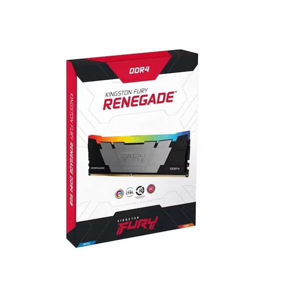 Kingston memoria ddr4 kingston fury 32gb 3600mt/s rgb renegade p/n kf436c18rb2a/32 32GB DDR4 3600MHz