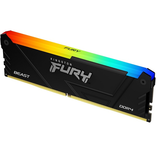 Kingston memoria kingston fury beast 16gb 3600mt/s ddr4 dimm rgb p/n kf436c18bb2a/16 16GB DDR4 3600MHz