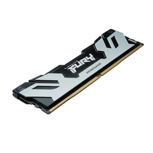 Kingston memoria kingston fury renegade 48gb ddr5 6000mt/s cl32 silver/black xmp p/n kf560c32rs-48 48GB DDR5 6000MHz