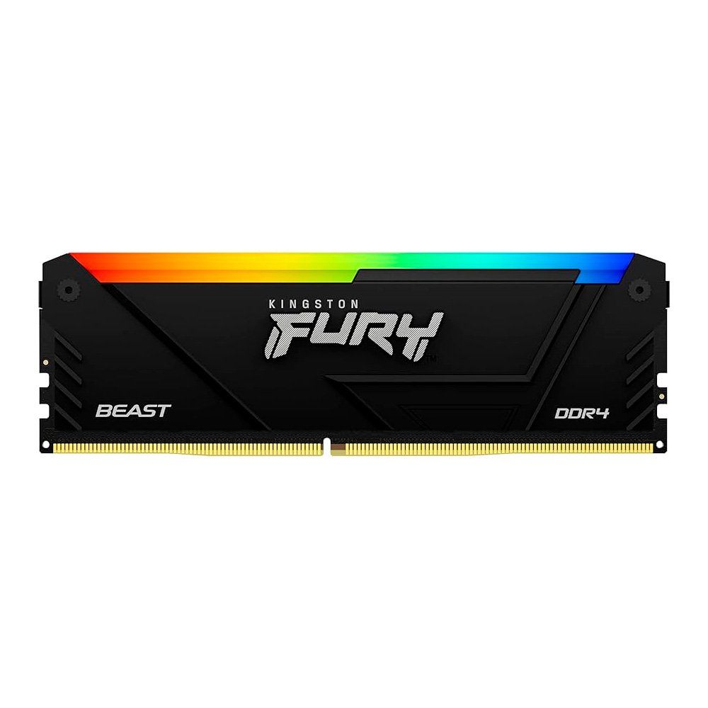 Kingston MEMORIA KINGSTON DDR4 UDIMM 8GB 3200MT/s RGB FURY BEAST 8GB DDR4 3200MHz
