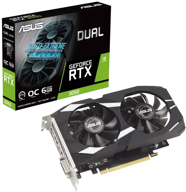 Asus Geforce RTX 3050 6G Dual OC