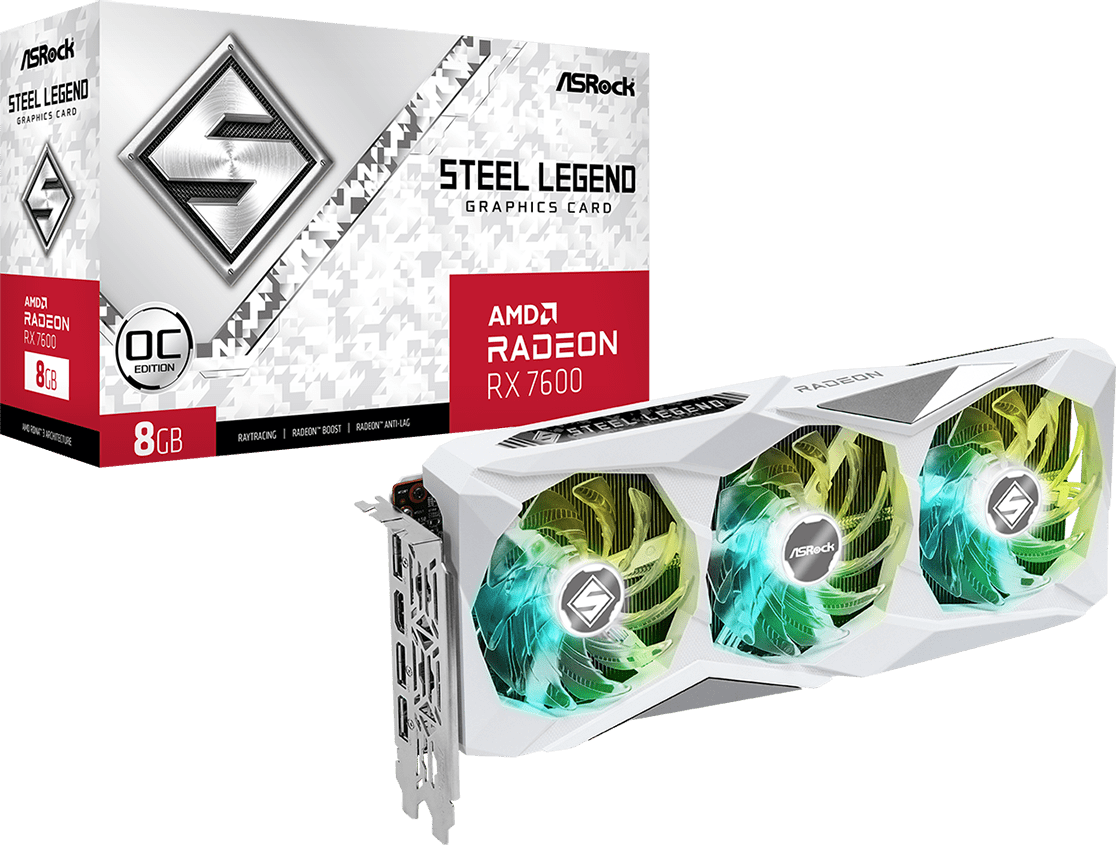 Asrock Radeon RX 7600 8G OC