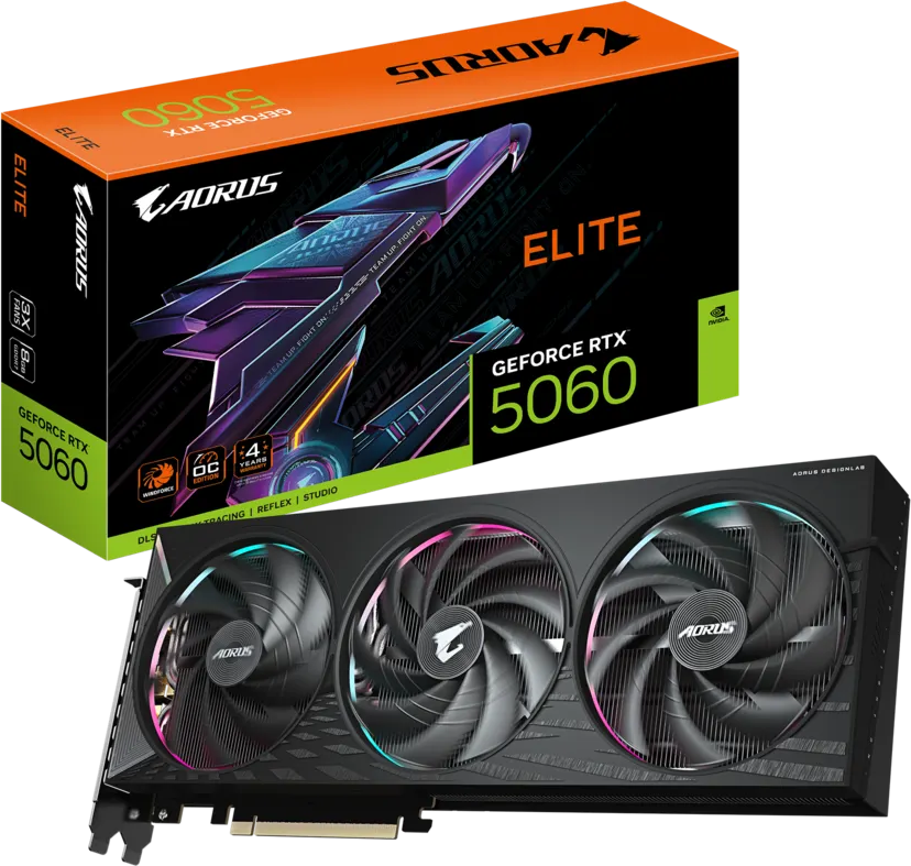 Gigabyte Geforce RTX 5060 TI 8G Eagle OC