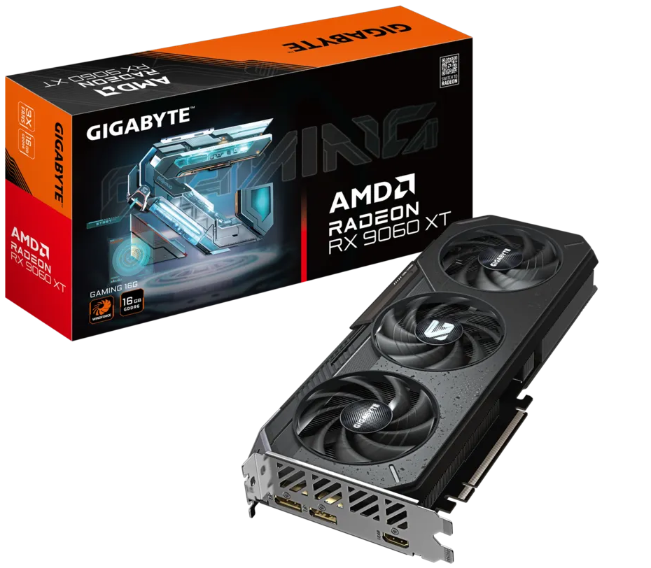 Gigabyte Radeon RX 9060 XT 16G Gaming OC