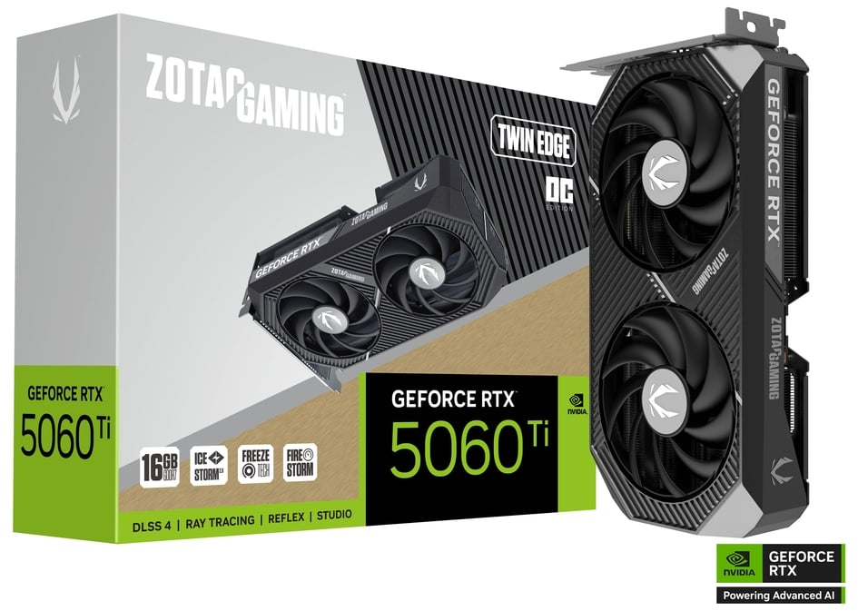 Zotac Geforce RTX 5060 TI 8G Twin Edge OC [ZT-B50610H-10A]