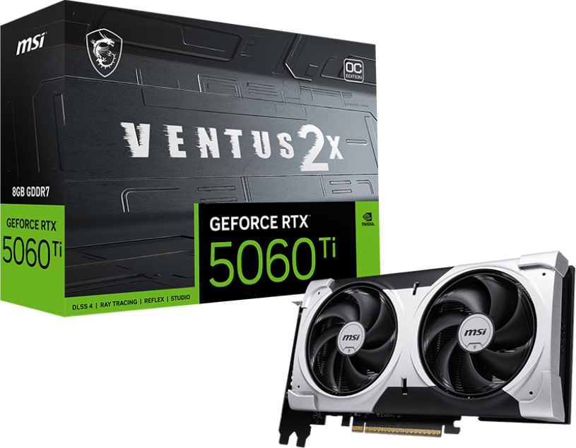 MSI Geforce RTX 5060 TI 16G Ventus OC