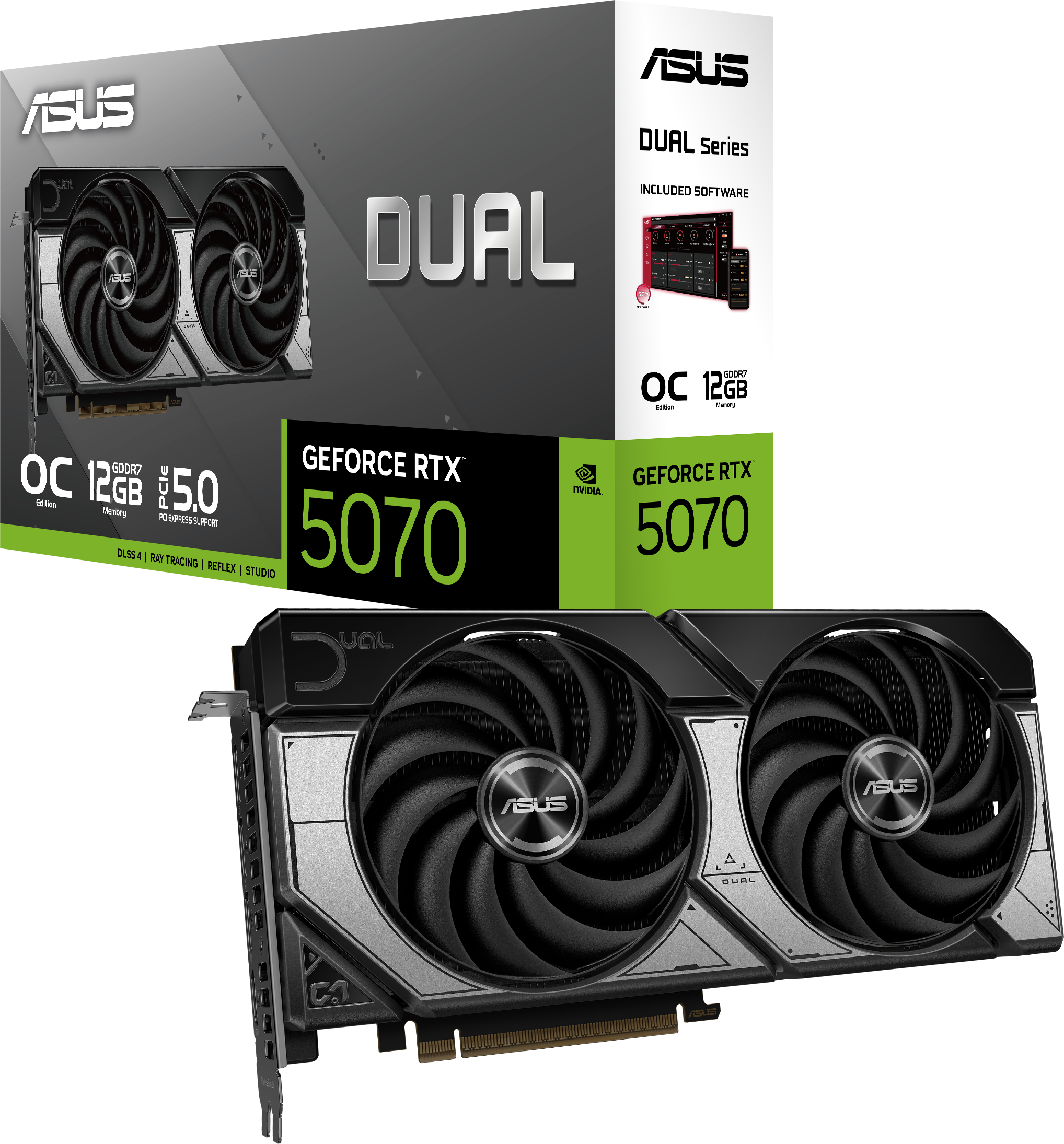 Imagen del Asus Geforce RTX 5070 12G TUF OC