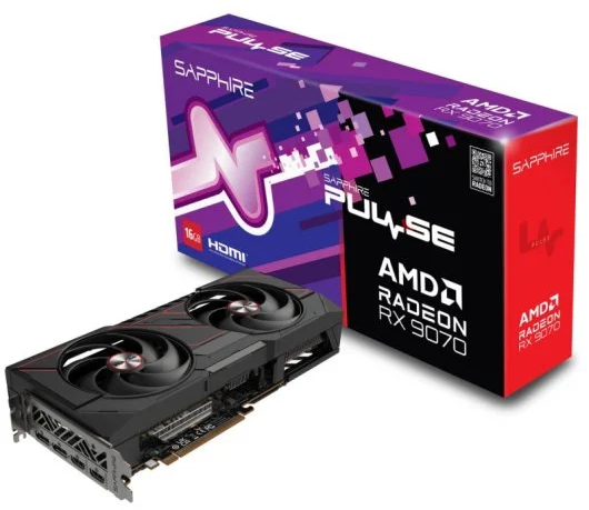 Sapphire Radeon RX 9070 16G Pulse