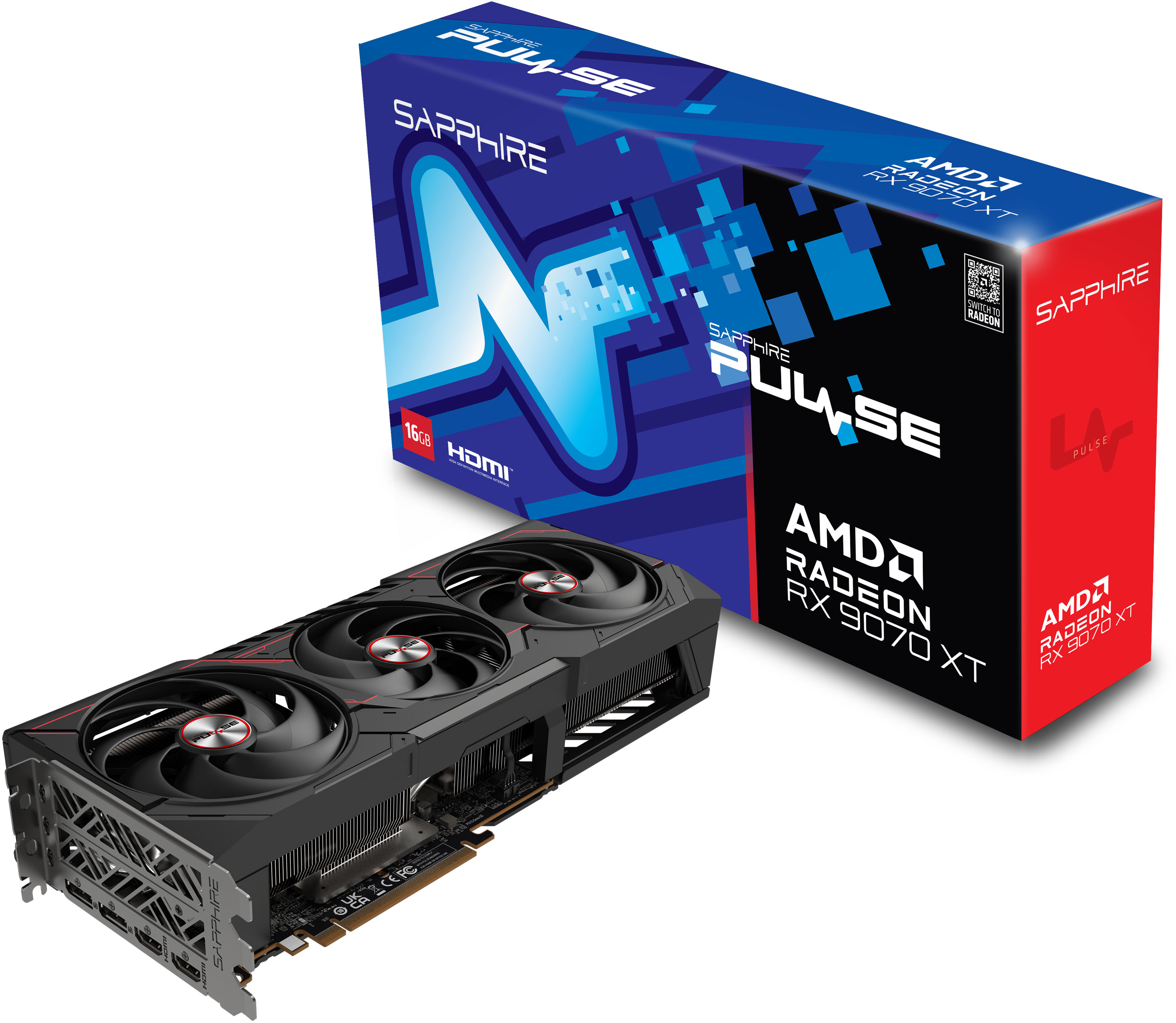 Sapphire Radeon RX 9070 XT 16G Pulse
