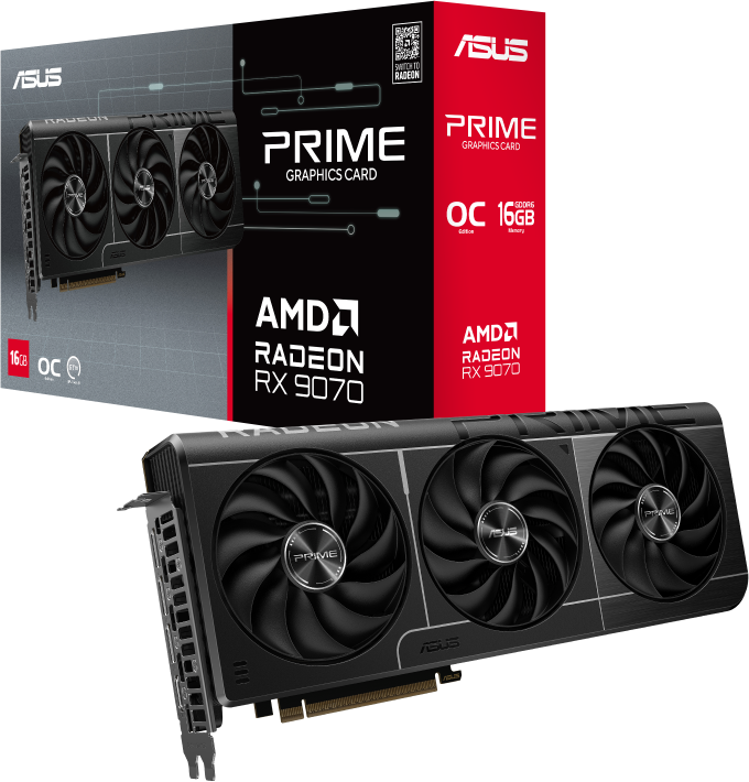 Imagen del Asus Radeon RX 9070 XT 16G Prime OC