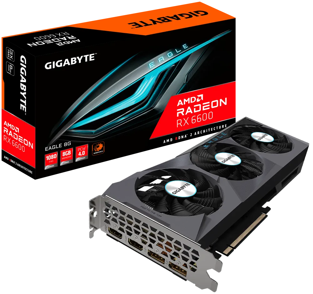 Gigabyte Radeon RX 6600 XT 8G Gaming OC