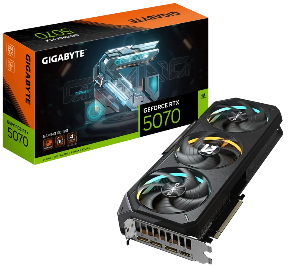 Gigabyte Geforce RTX 5070 12G Eagle OC [GV-N5070EAGLEOC ICE-12GD]