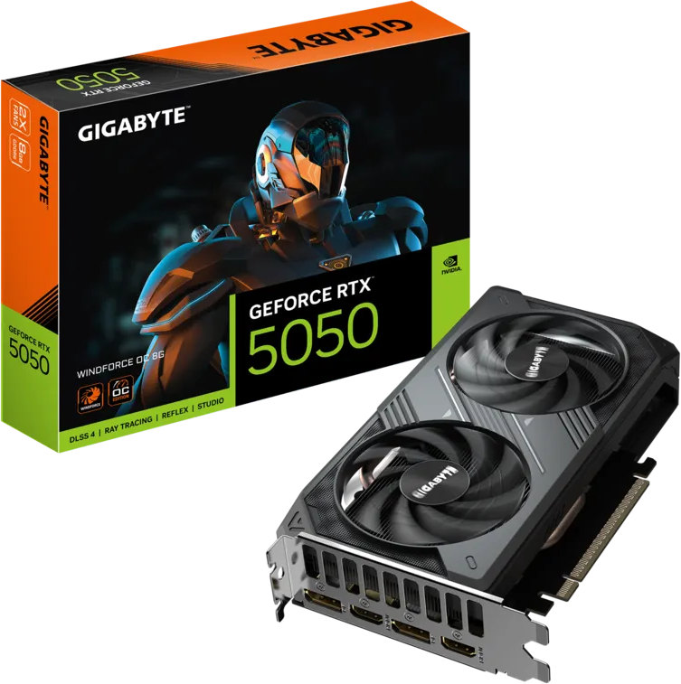 Gigabyte Geforce RTX 5050 8G WindForce OC