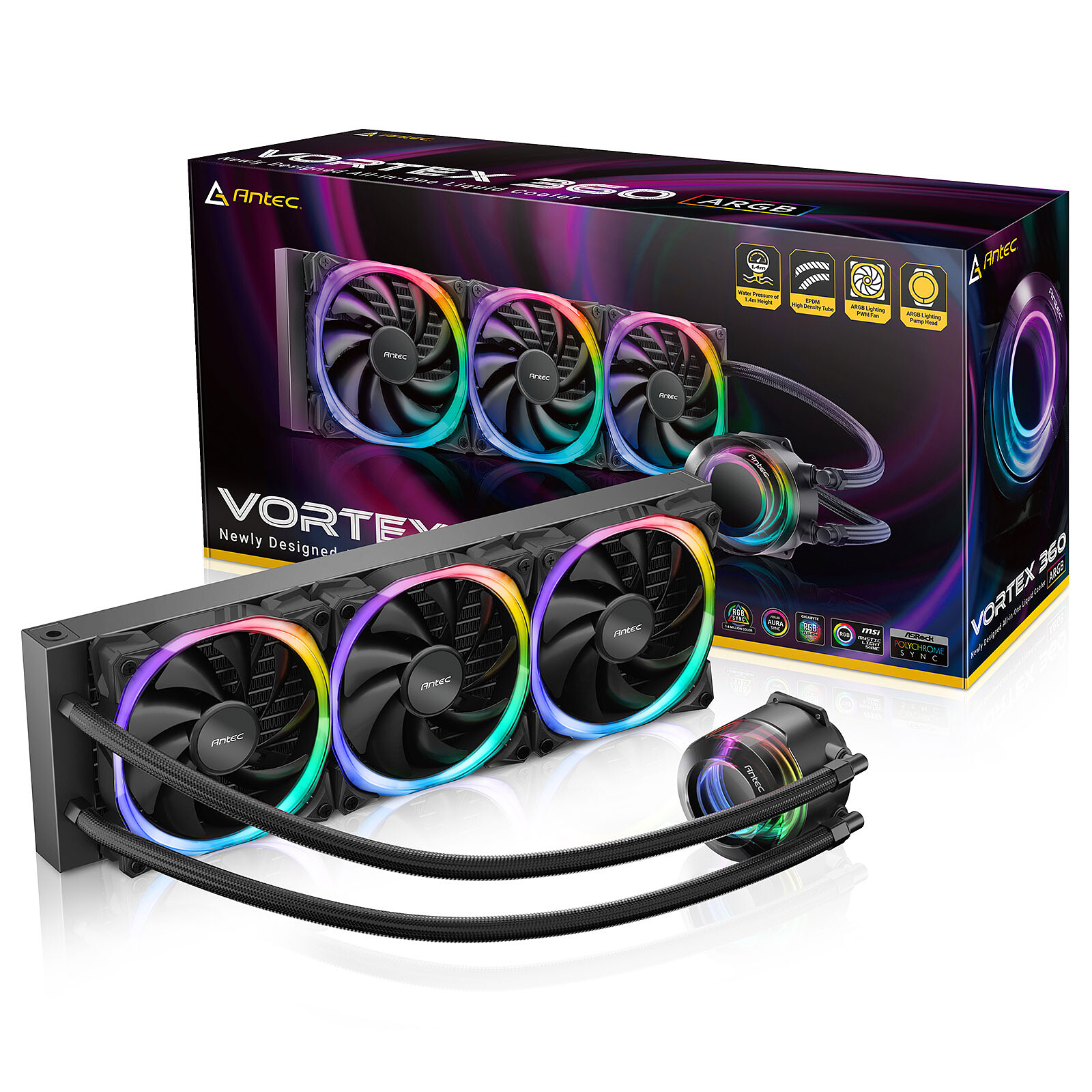 Imagen del ANTEC WATER COOLING  VORTEX 360 ARGB