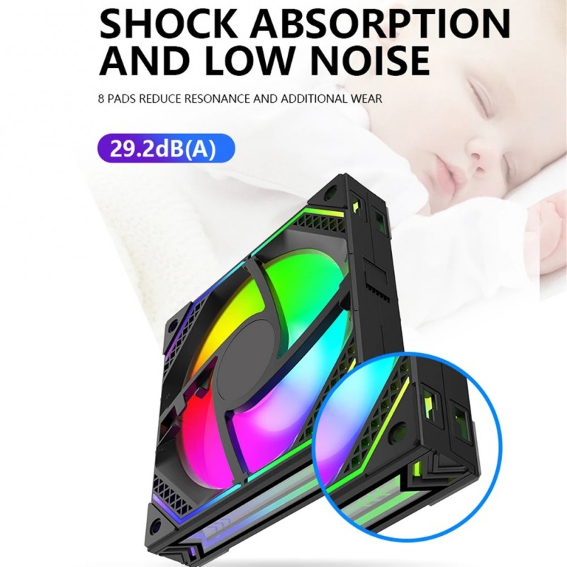 AIRFLOW M28 Magnetico Regular 120mm ARGB