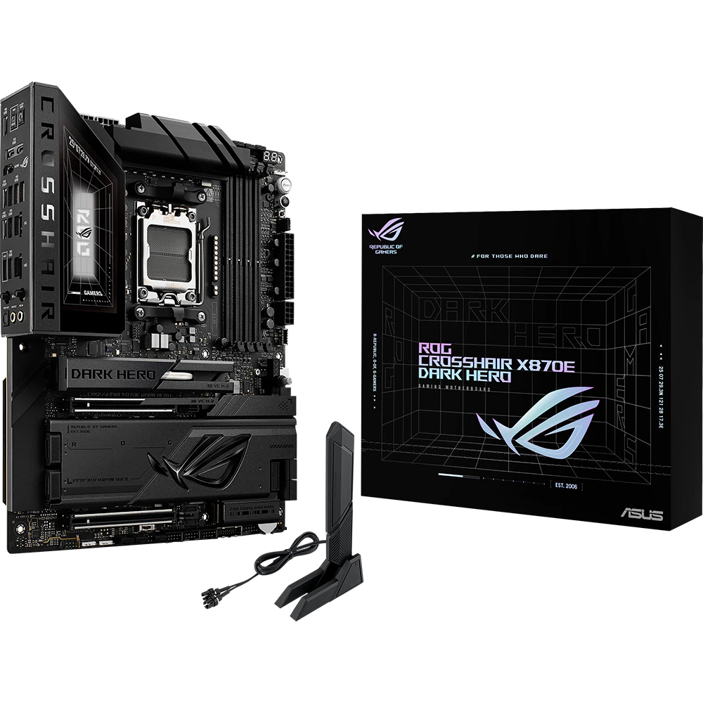 Asus ROG CROSSHAIR X870E HERO(AM5, , PCIe 5.0, WiFi 7, ATX) AM5 X870E