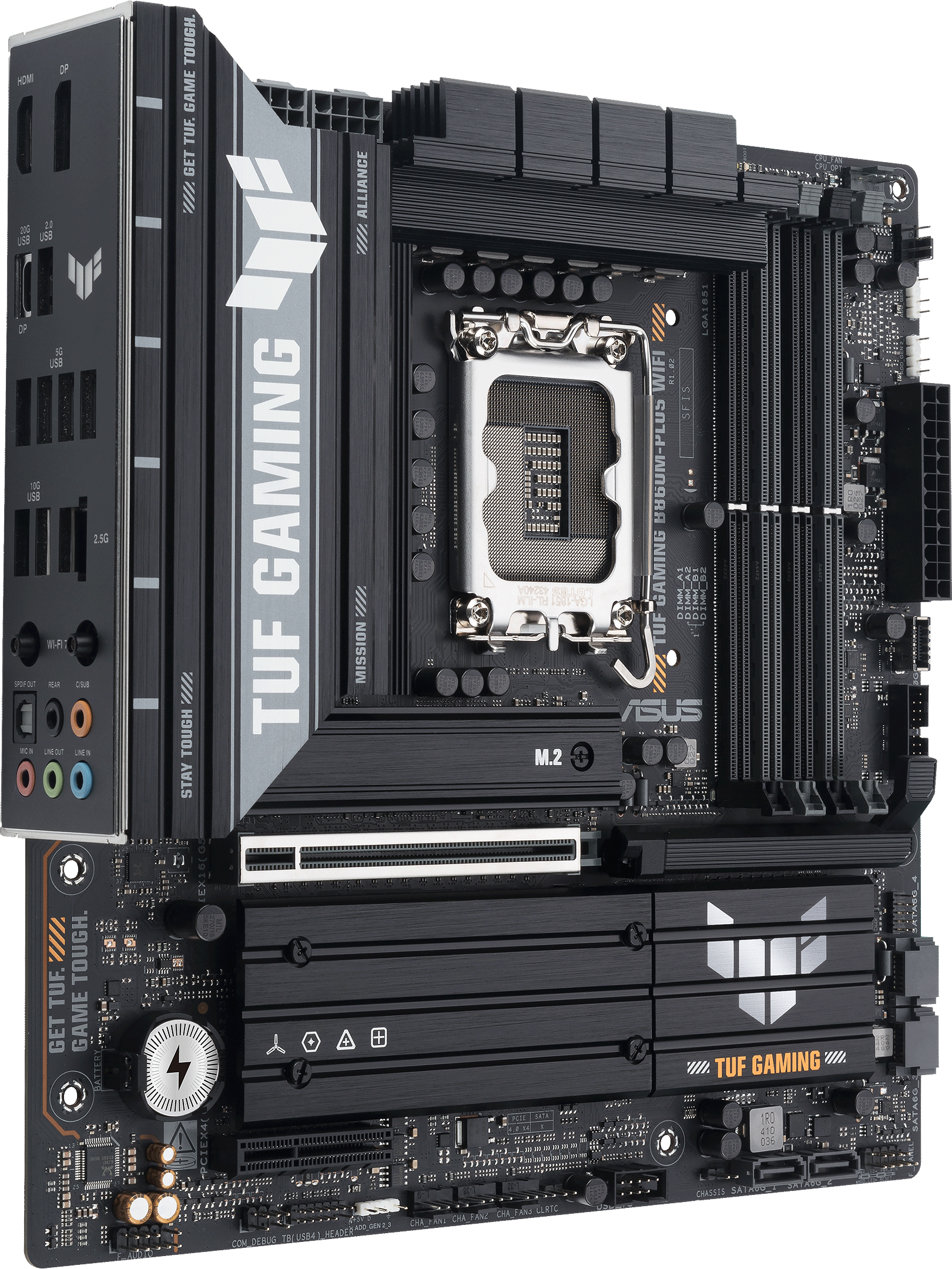 Asus TUF Gaming B860M-PLUS WIFI LGA1851 B860