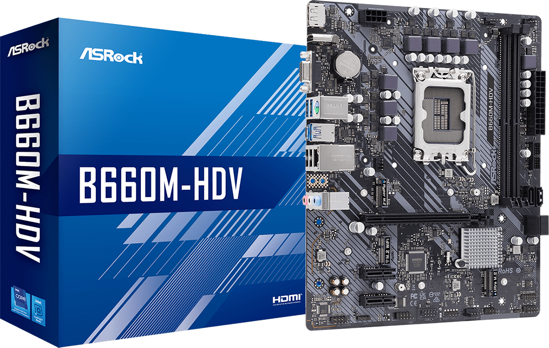 Asrock M/B ASROCK B660M-HDV LGA1700 B660