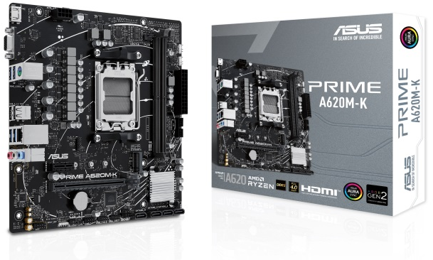 Asus M/B ASUS PRIME A620M-K AM5 A620