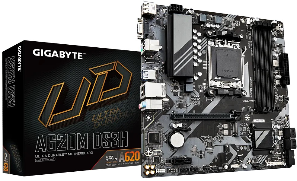 Gigabyte M/B GIGABYTE A620M GAMING X AM5 A620