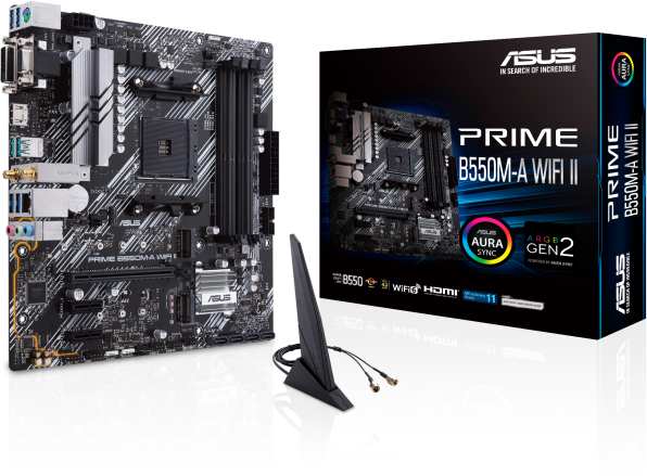 Asus M/B ASUS PRIME B550M-A WIFI II AM4 B550
