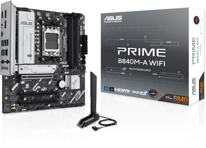 Asus M/B ASUS PRIME B840M-A WIFI AM5 B840