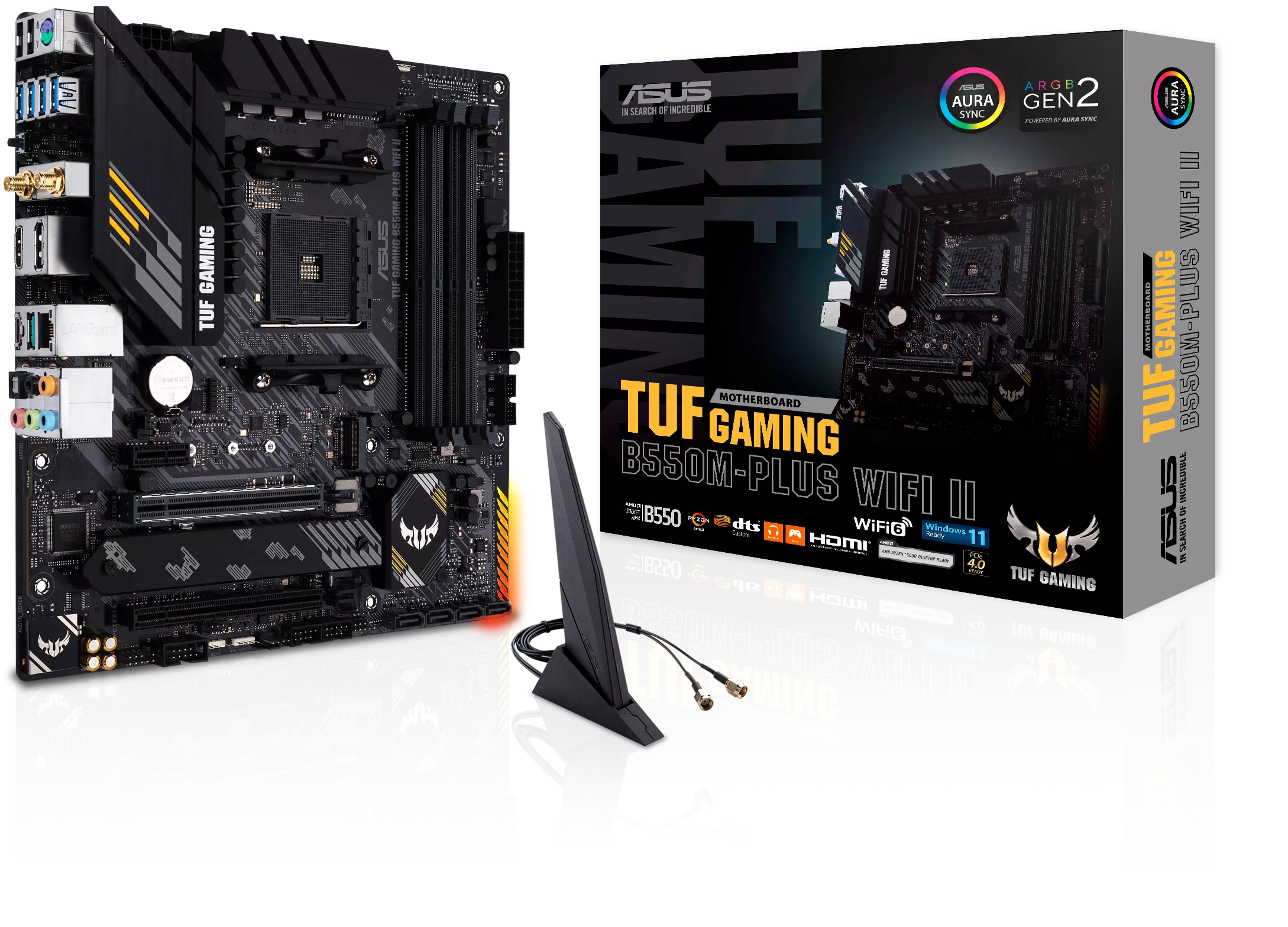 Asus M/B ASUS TUF GAMING B550M-PLUS WIFI II AM4 B550