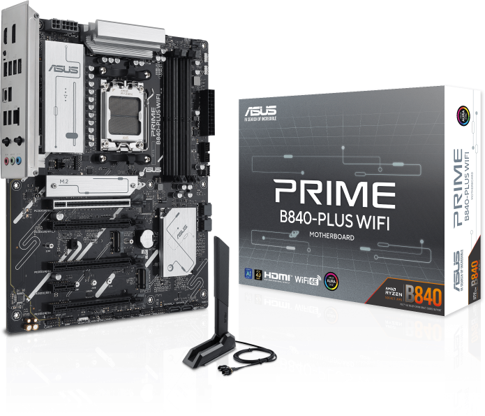 Asus M/B ASUS PRIME B840-PLUS WIFI AM5 B840