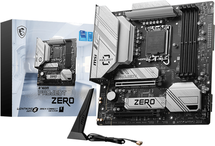 MSI M/B MSI B760M PROJECT ZERO LGA1700 B760