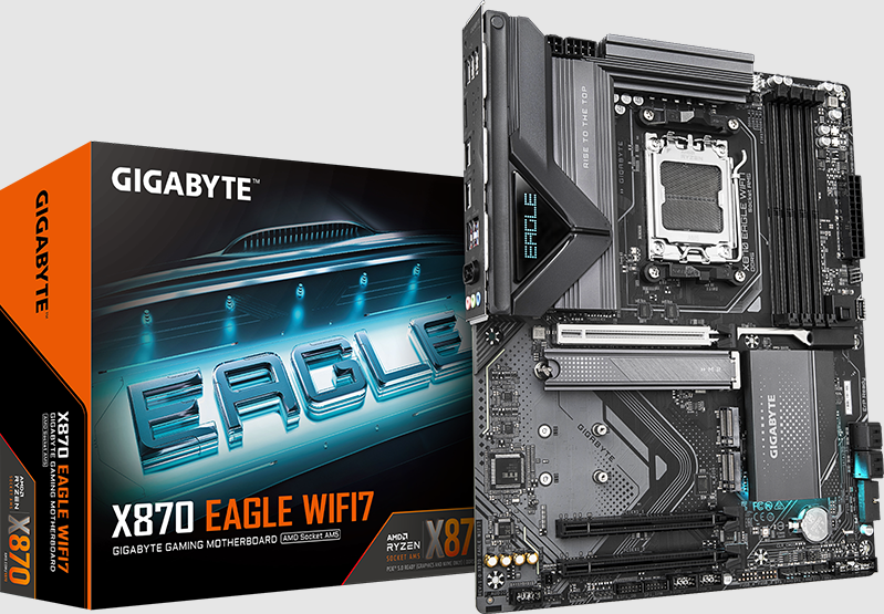 Gigabyte M/B GIGABYTE X870 EAGLE WIFI7 AM5 X870