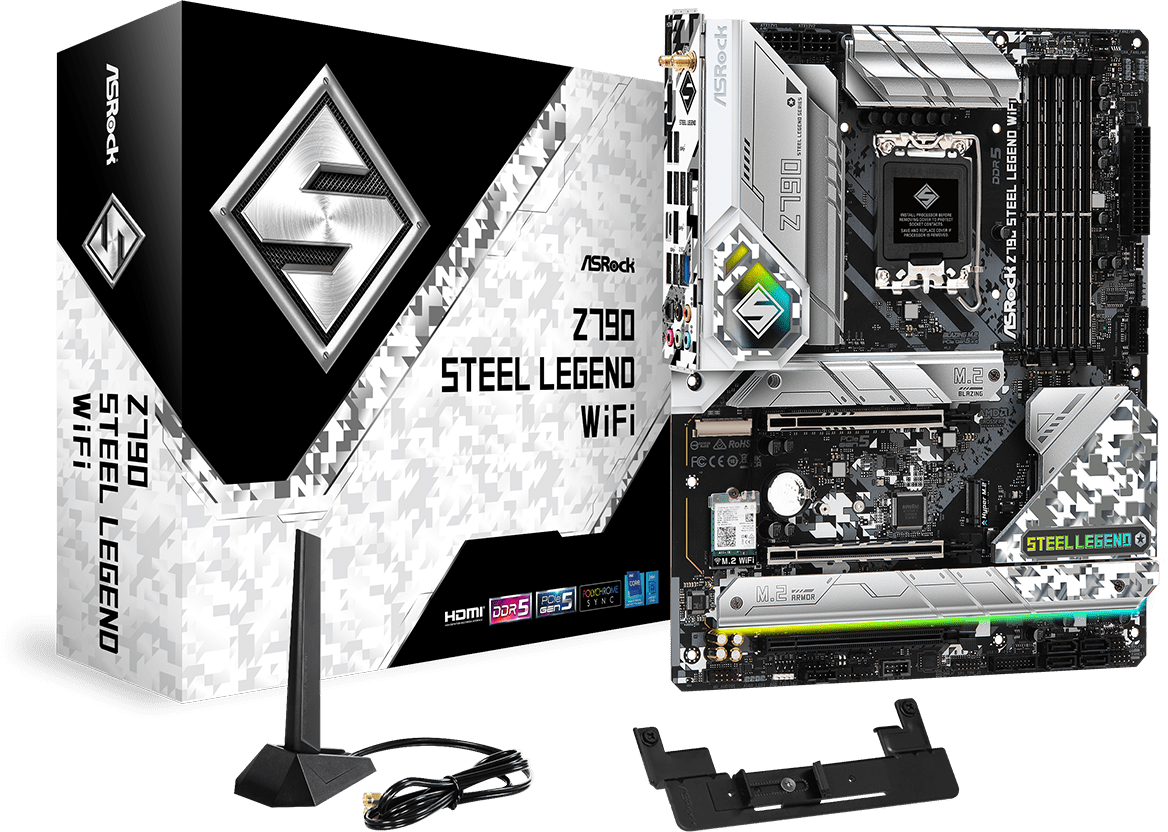 Asrock M/B ASROCK Z790 STEEL LEGEND WIFI LGA1700 Z790