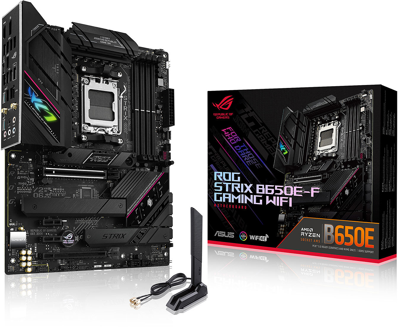 Asus M/B ASUS ROG STRIX B650E-F GAMING WIFI AM5 B650E