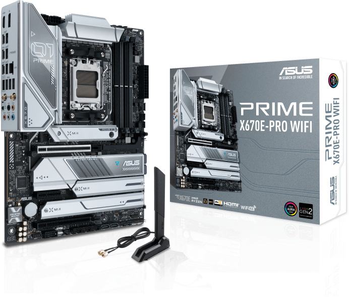 Asus M/B ASUS PRIME X670E-PRO WIFI AM5 X670E