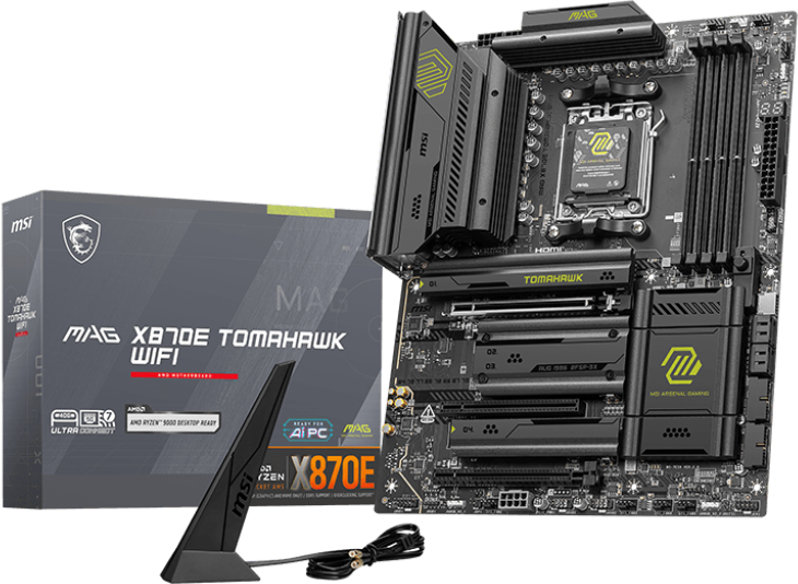 MSI X870E GAMING PLUS WIFI AM5 X870E
