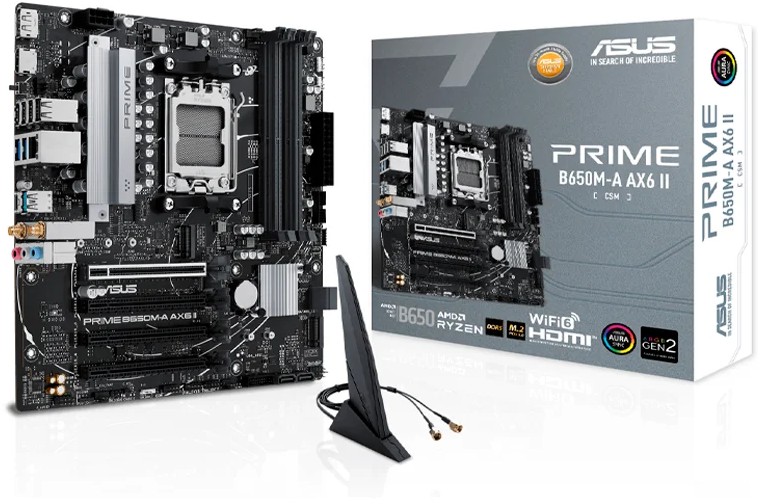 Asus PRIME B650M-A II CSM AM5 mATX DP/HDMI/VGA AM5 B650