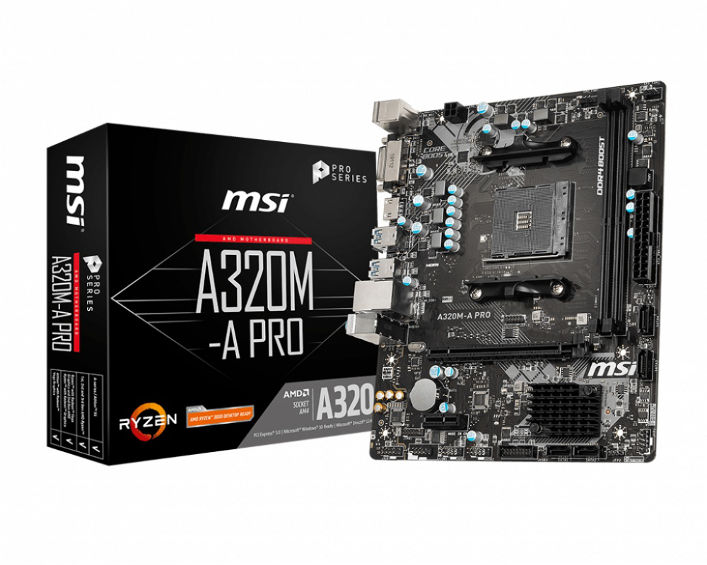 MSI AMD B450M PRO-A MAX II AM4 B450