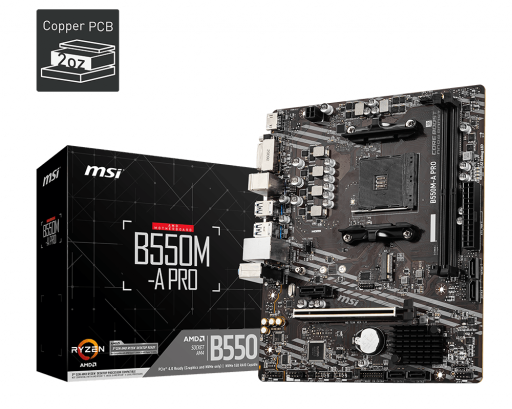 MSI B550M-A PRO AM4 B550
