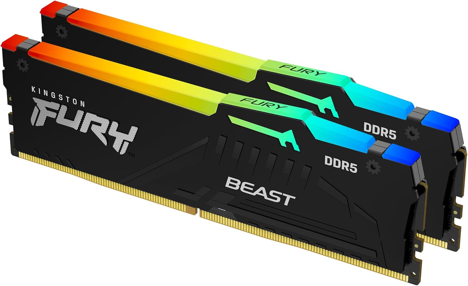 Kingston Kingston Fury Beast RGB 16GB 6000MT/s DDR5 CL36 DIMM (KF560C36BBE2A-16)