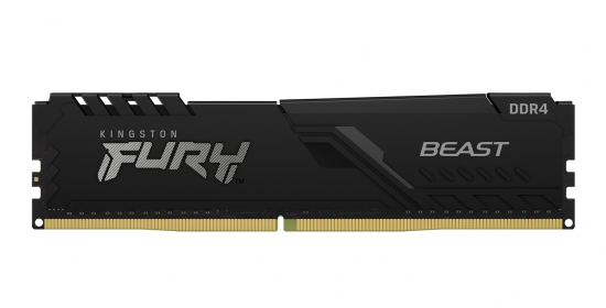 Kingston memoria kingston fury beast 32gb 3200mt/s ddr4 dimm black  cl16 p/n kf432c16bb/32gb
