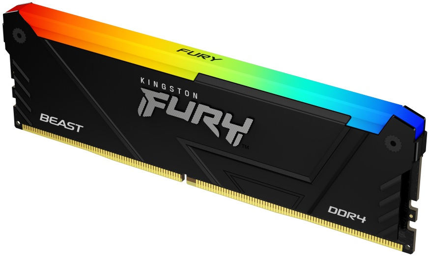 Kingston DIMM 32 GB - DDR4 3200 MHZ - Kingston FURY Beast Black RGB (KF432C16BB2A/32)