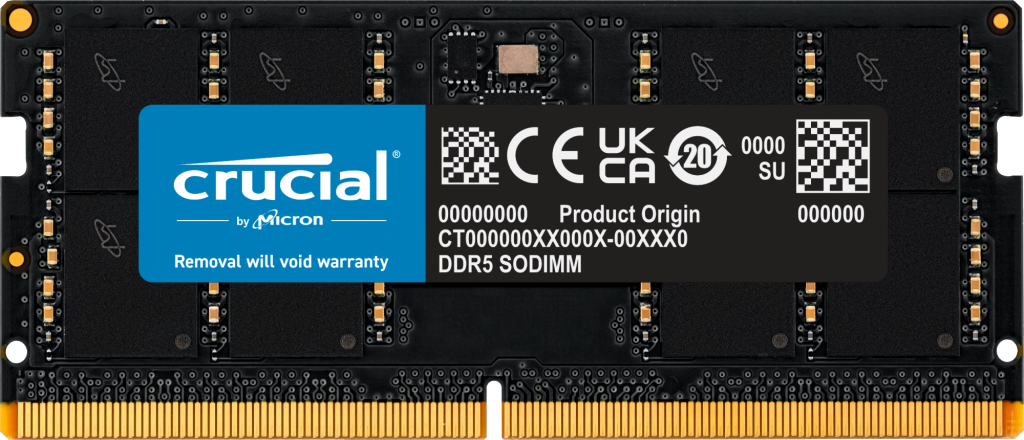 Crucial Memoria RAM Crucial 48GB DDR5 5600MHz SODIMM