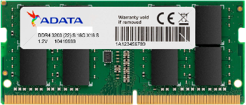 Adata Memoria RAM SODIMM 8GB 3200 DDR4 Laptop/Notebook AD4S32008G22-SGN