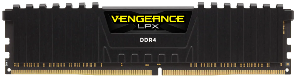 Corsair Memoria RAM VENGEANCE LPX 8GB DDR4 3200 MHz C16 – Negro [CMK8GX4M1E3200C16]