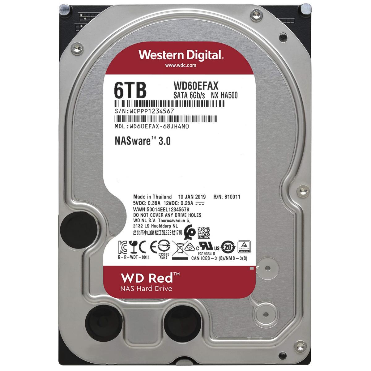 Western Digital 6TB 5400RPM 3.5"
