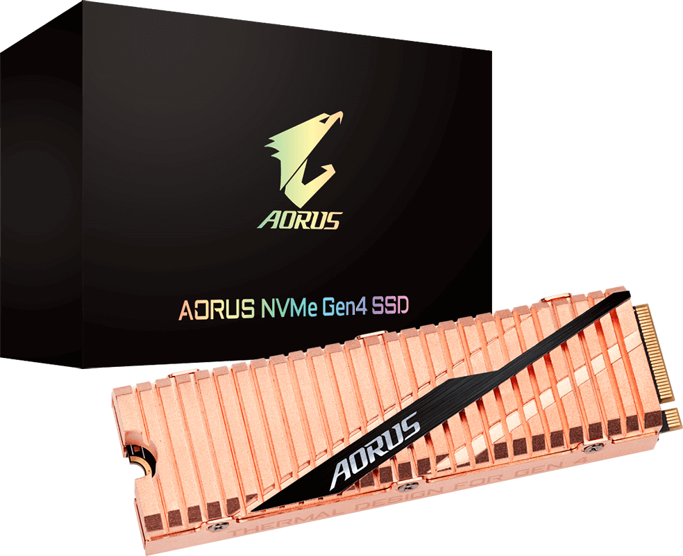 Gigabyte SSD Gigabyte AORUS M.2 PCIe Gen4 500GB disipador 500GB PCIe 4.0